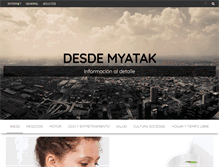 Tablet Screenshot of myatak.com